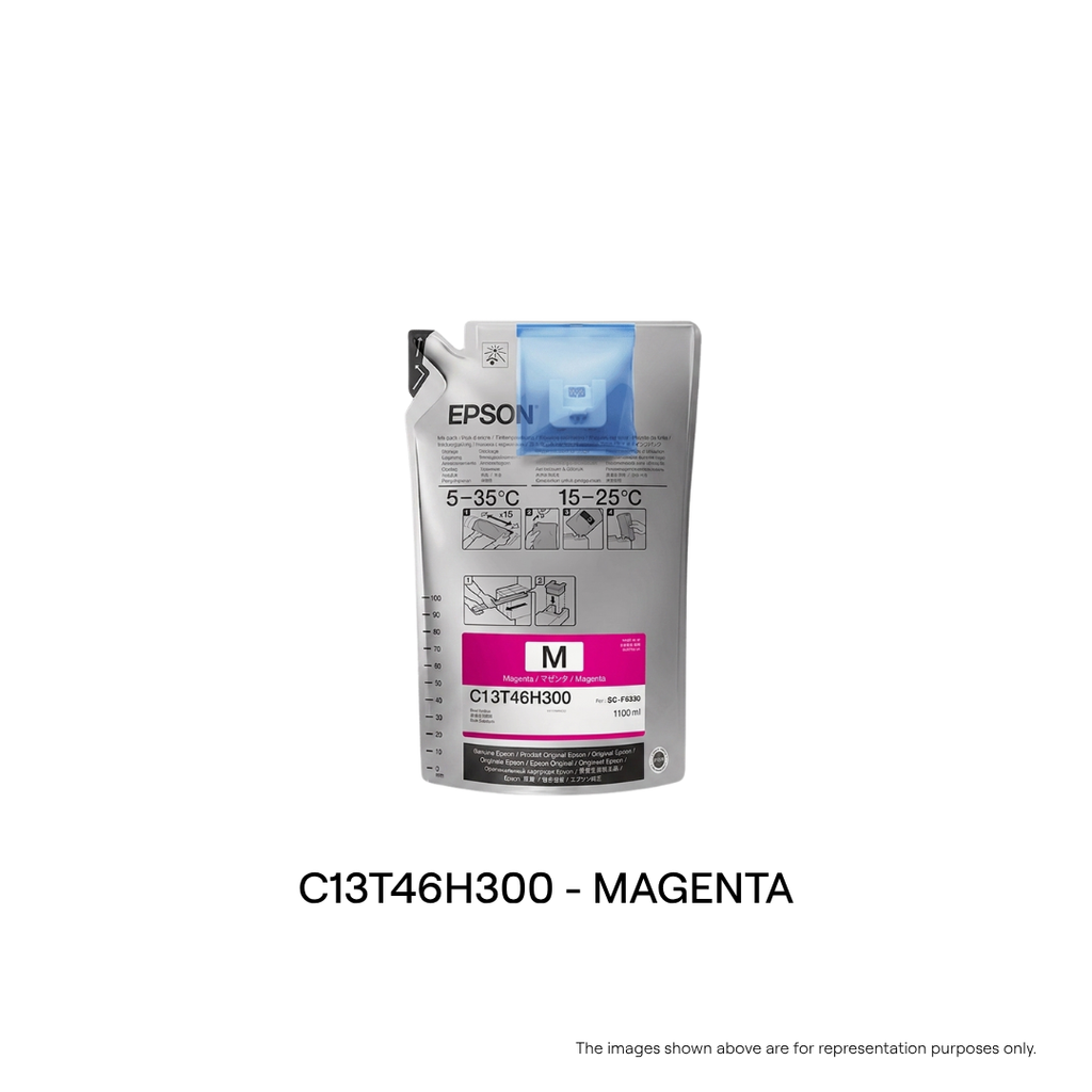 C13T46H300-IP FOR SC-F6330,F9430 & F9430H : M - MAGENTA INK