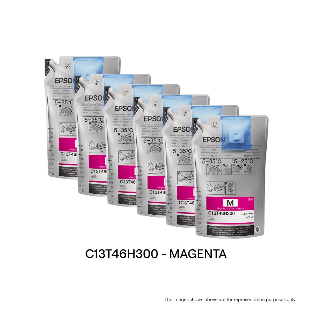 C13T46H300-IP FOR SC-F6330,F9430 & F9430H : M - MAGENTA INK