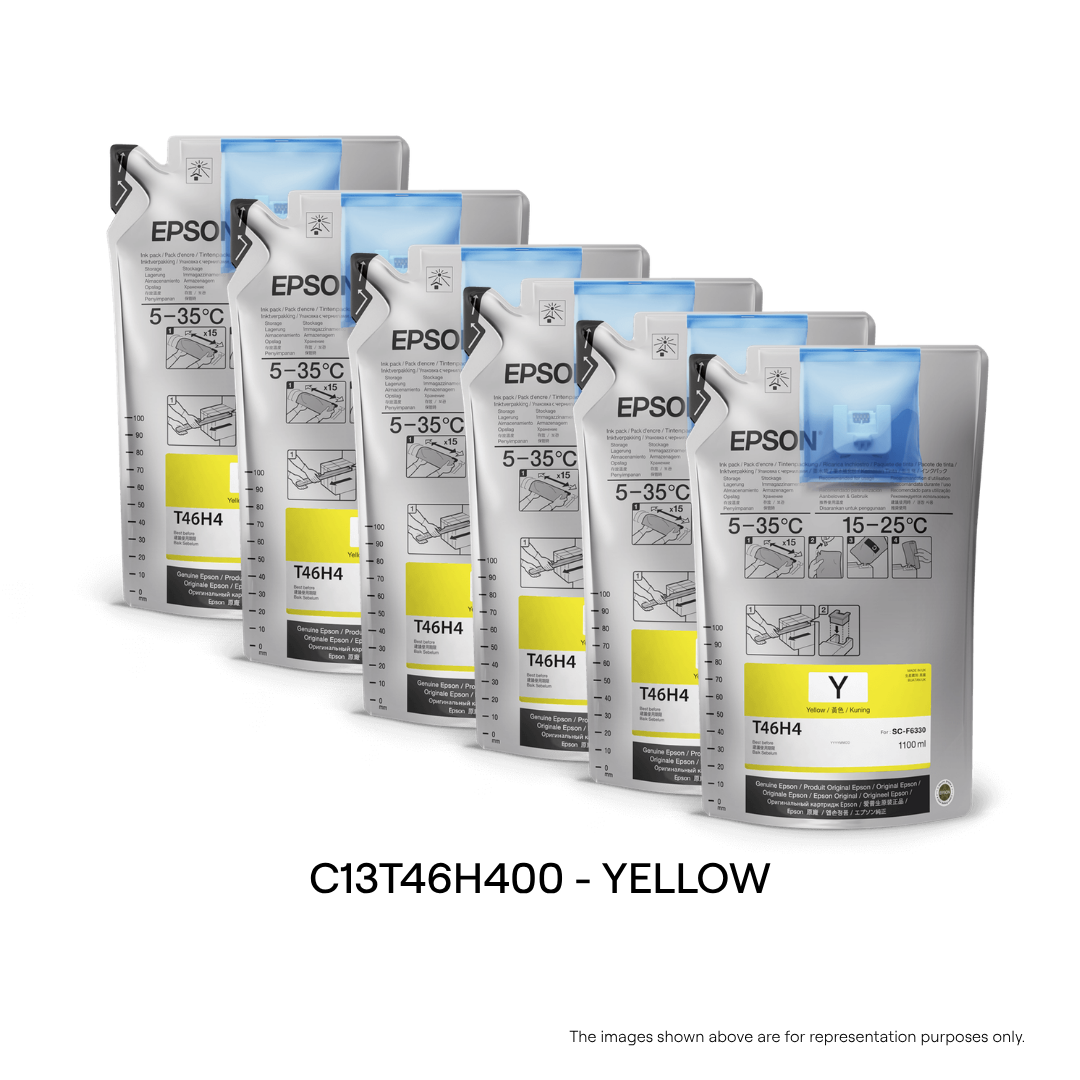 C13T46H400-IP FOR SC-F6330,F9430 & F9430H : Y - YELLOW INK