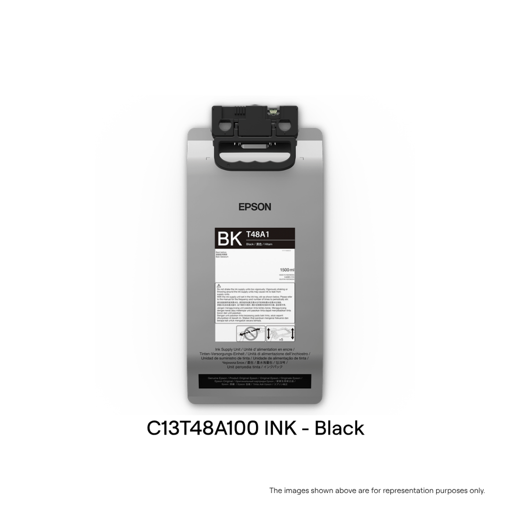 C13T48A100 INK SUPPLY UNIT, Black for F3030