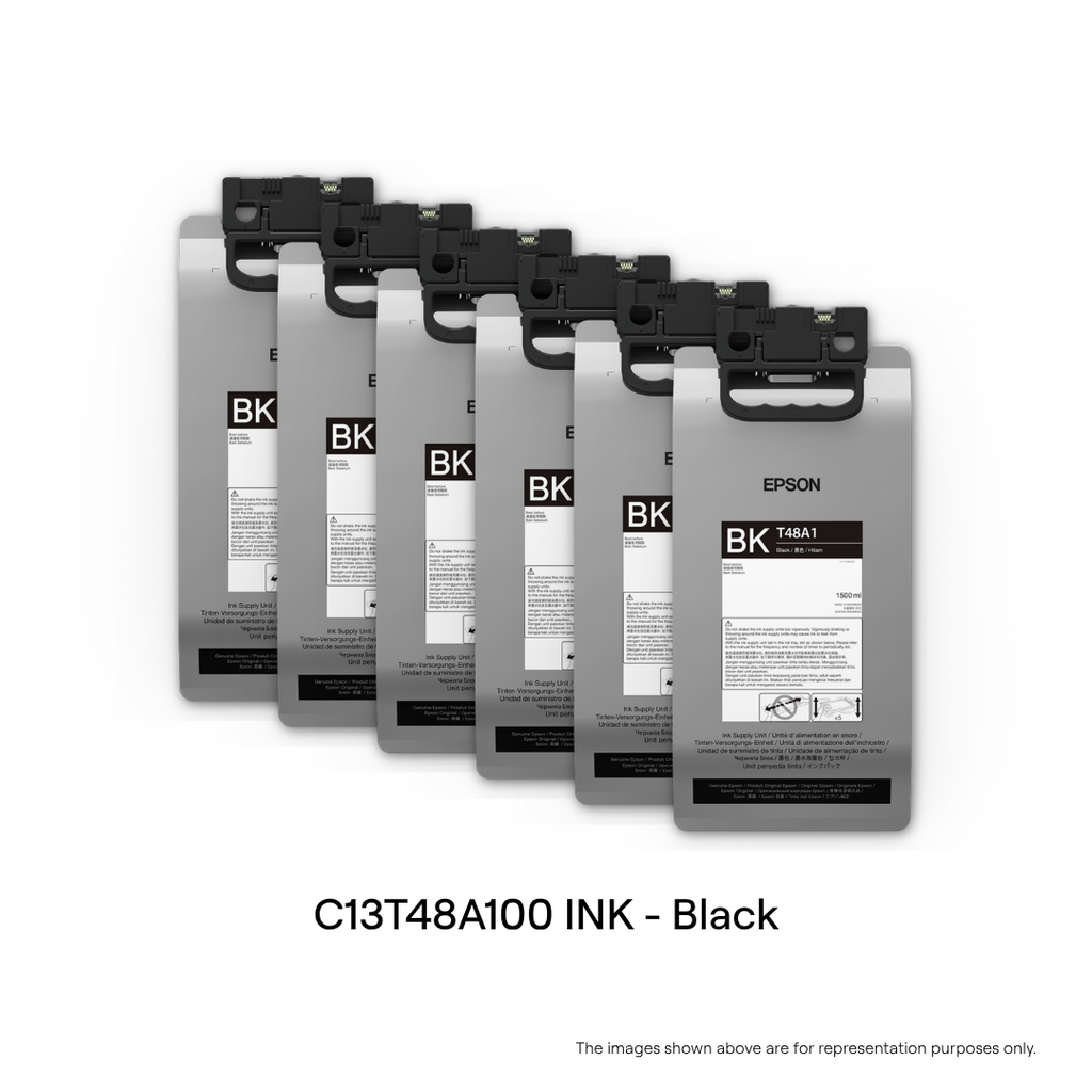 C13T48A100 INK SUPPLY UNIT, Black for F3030