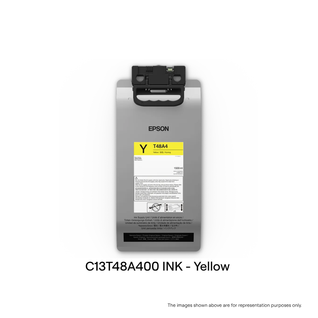 C13T48A400 INK SUPPLY UNIT, Yellow for F3030