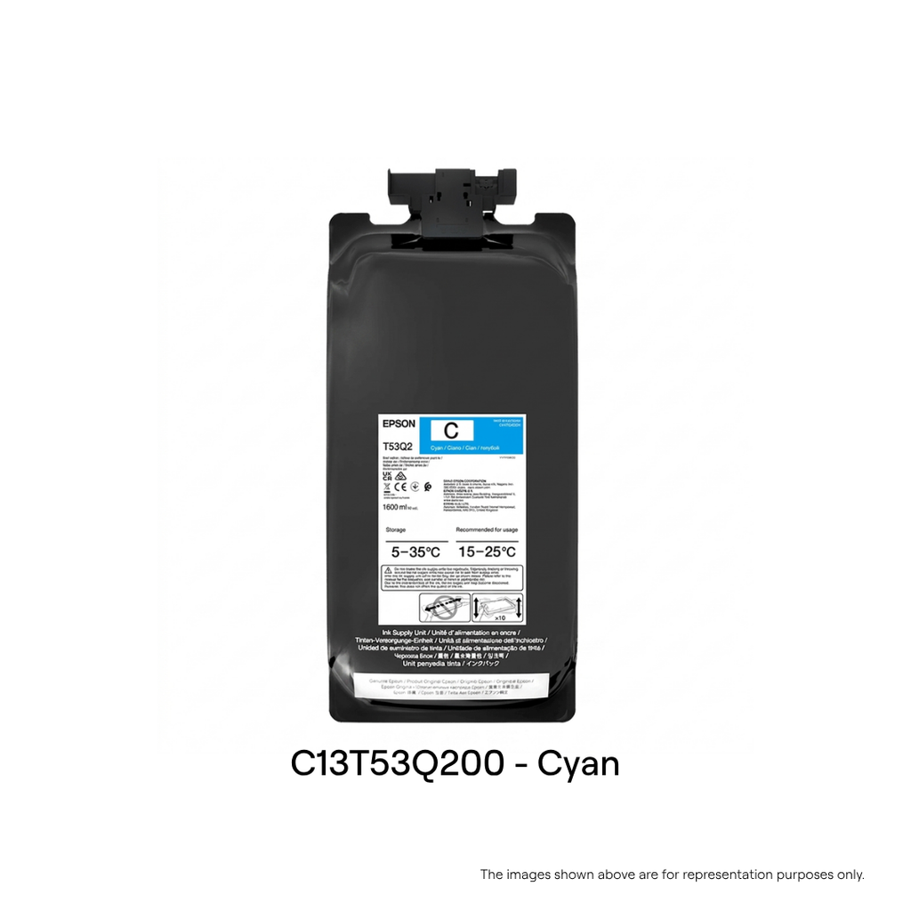 C13T53Q200 Ink for SC- F6430/F6430H/F9530/F9530H : C - CYAN INK | 1.6 LTR