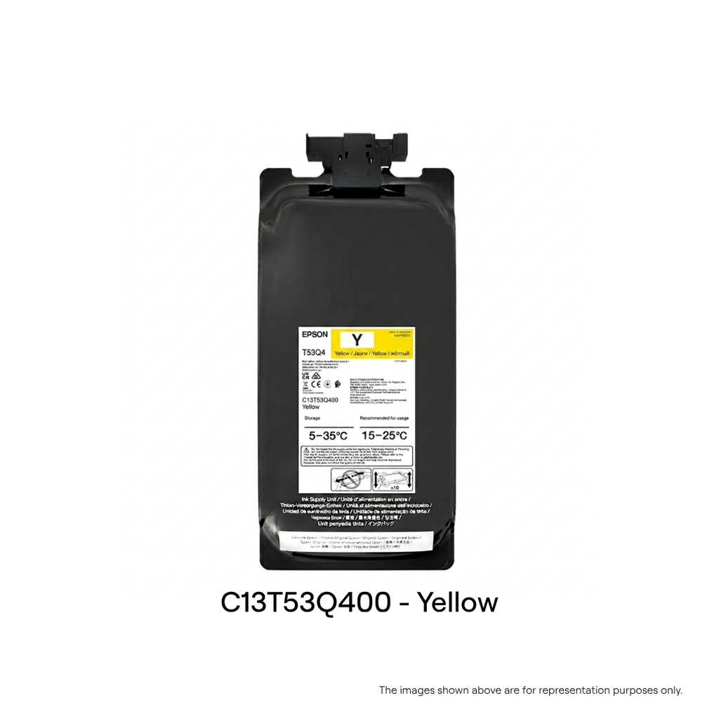 C13T53Q400 For F6430/F6430H/F9530/F9530H : Y - YELLOW INK | 1.6 LTR