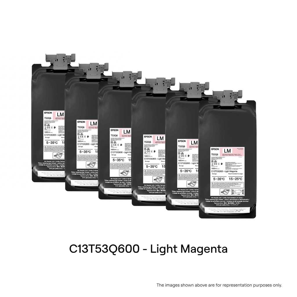 C13T53Q600 for F6430H/F9530H : LM - LIGHT MAGENTA INK | 1.6 LTR