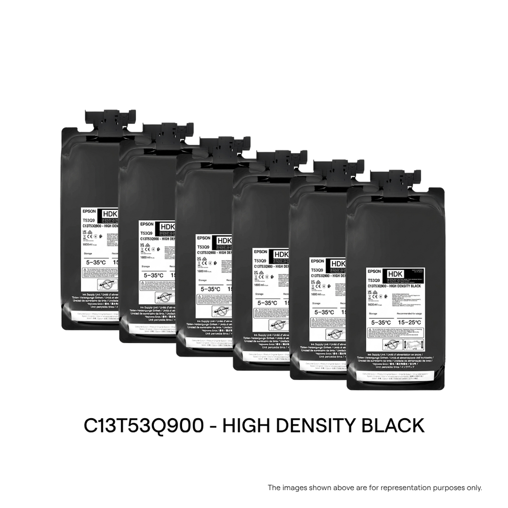 C13T53Q900 For F6430/F6430H/F9530/F9530H : HDK - HIGH DENSITY BLACK INK | 1.6 LTR