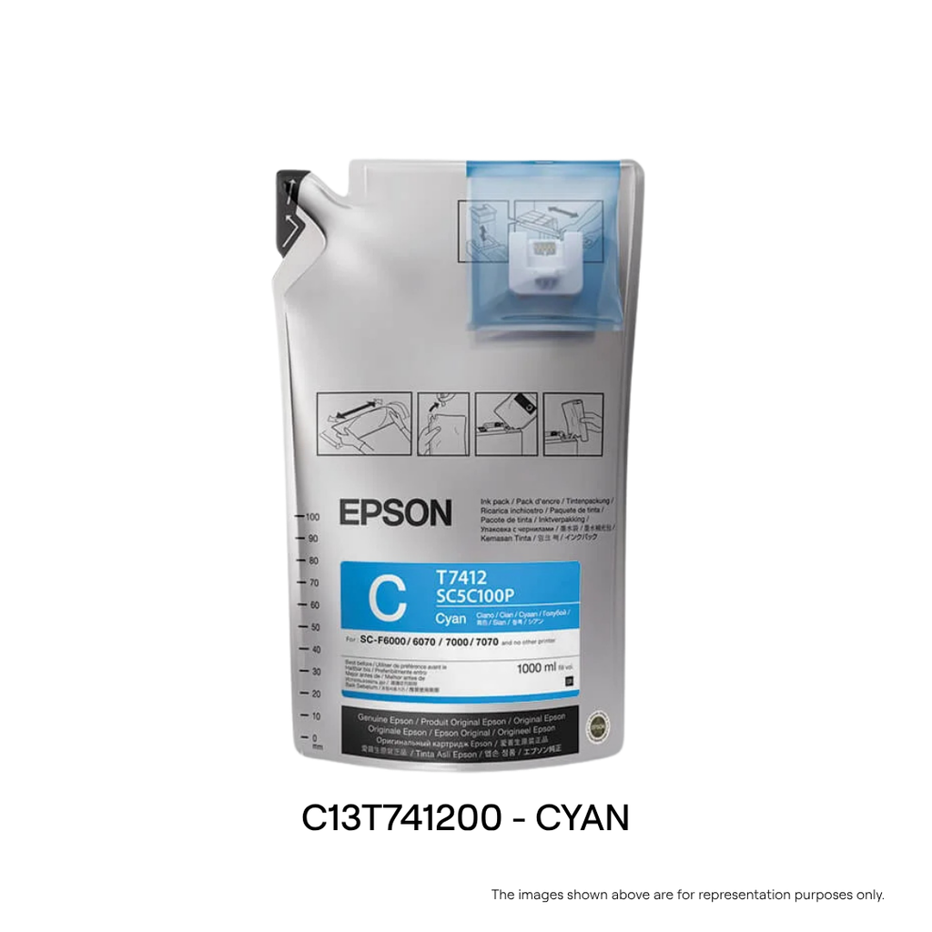 C13T741200-IP SC-F6070/7070/7270/6270/9270/9330 : C - CYAN INK