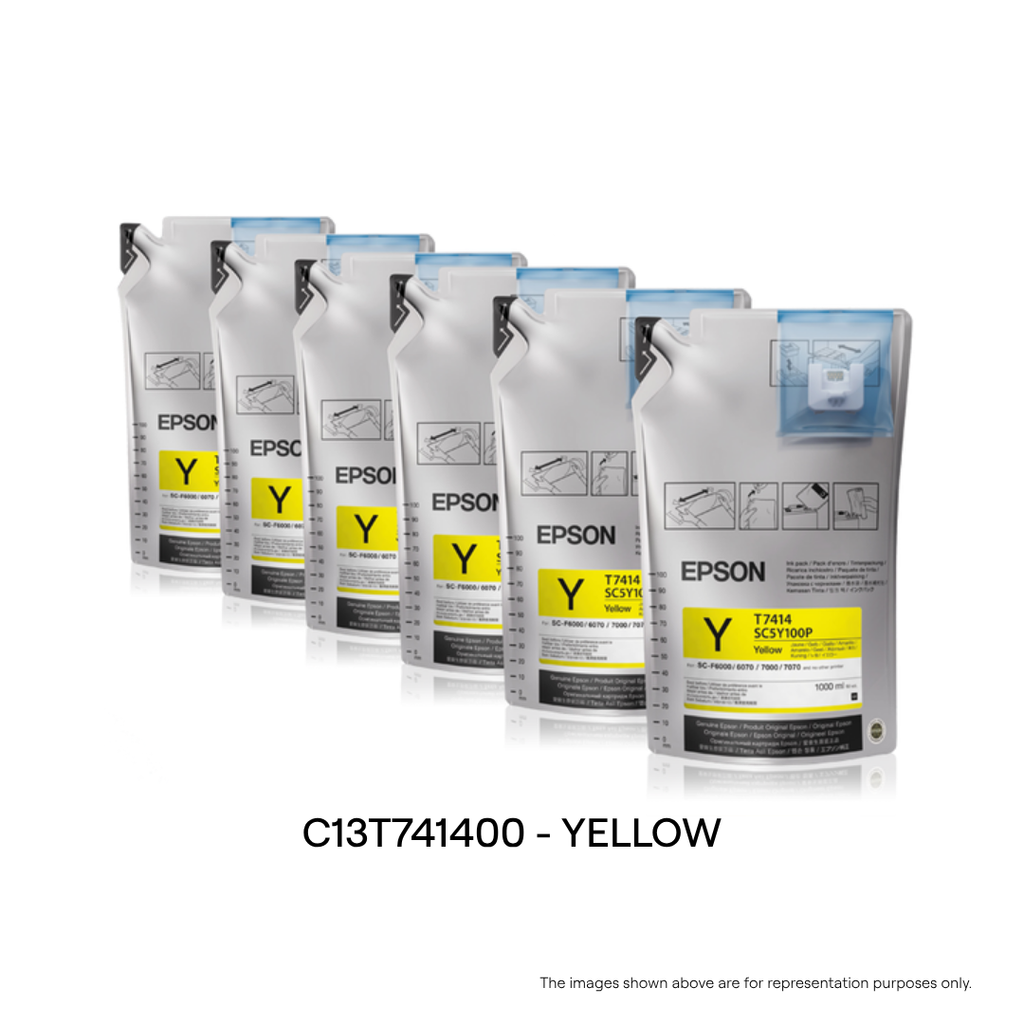 C13T741400-IP SC- F6070/7070/9070 : Y - YELLOW INK