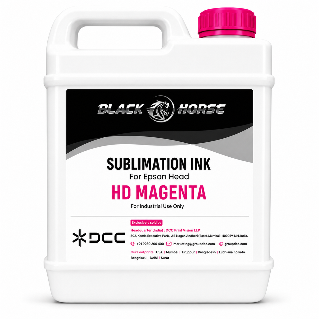 Black Horse HD Subli Ink for Epson Head - CMYK