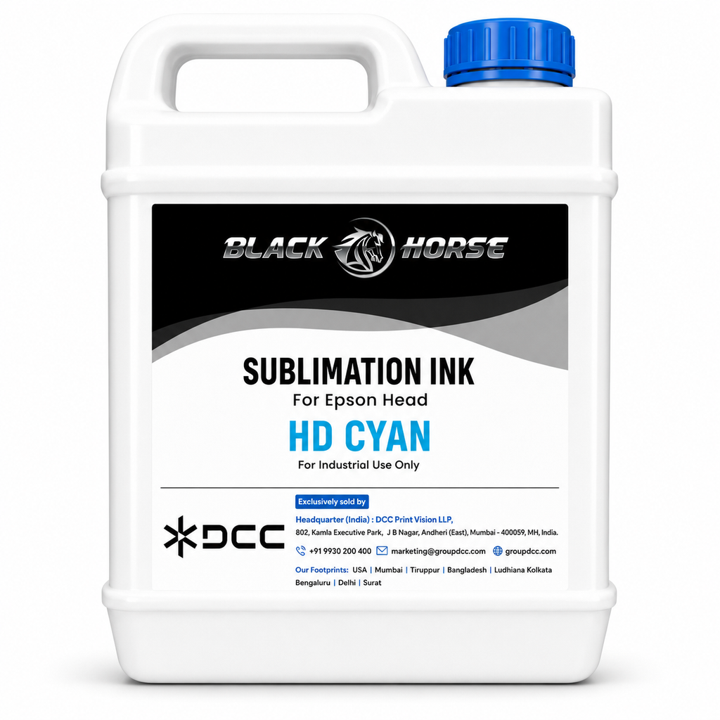 Black Horse HD Subli Ink for Epson Head - CMYK